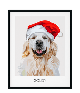 (Extra poster) Christmas hat poster of your pet